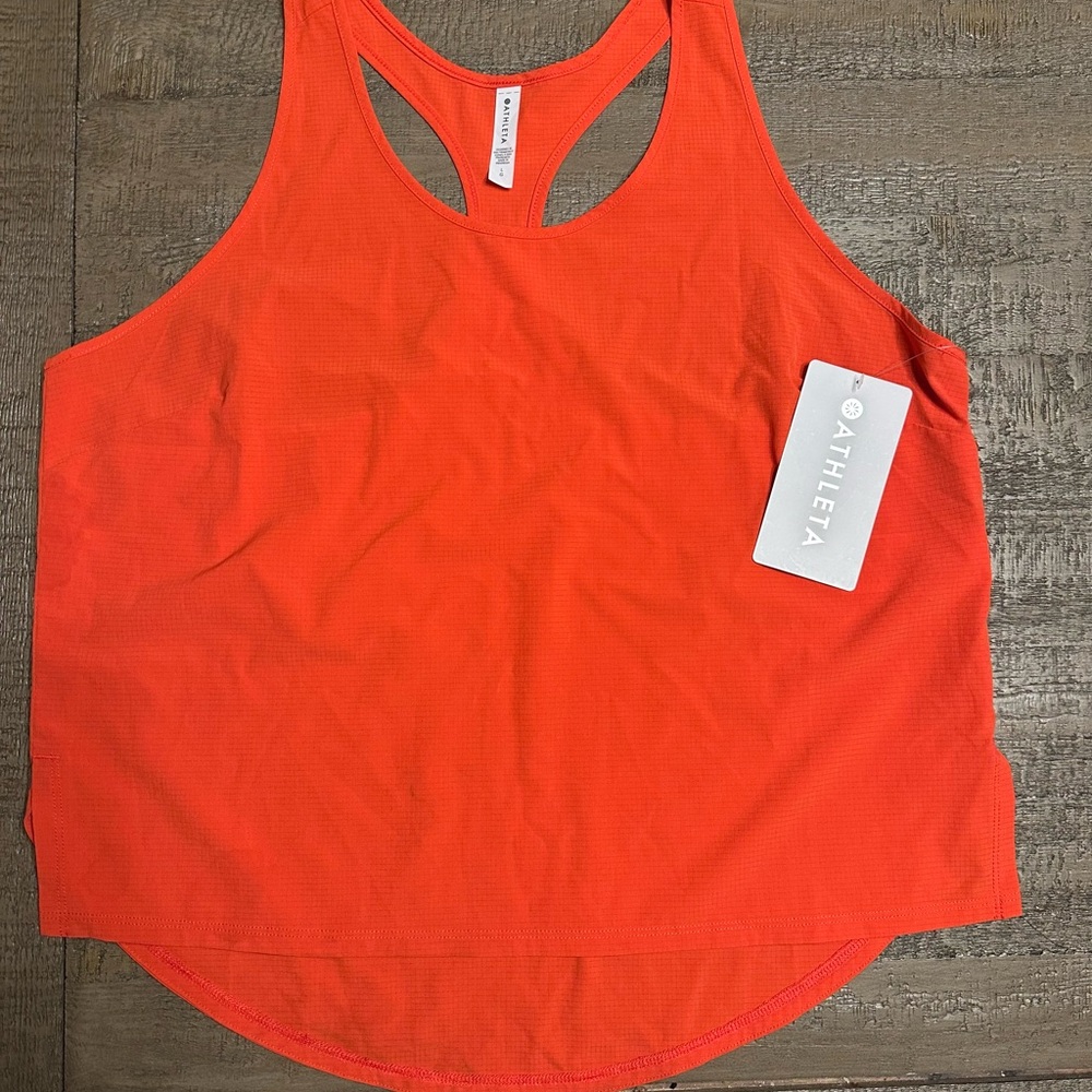 Athleta Women's Red Tank Top - size L